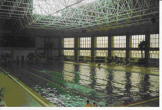 天门游泳馆网架