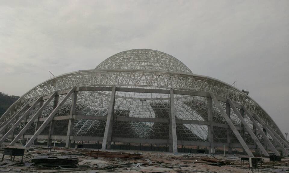 天门体育场馆网架工程